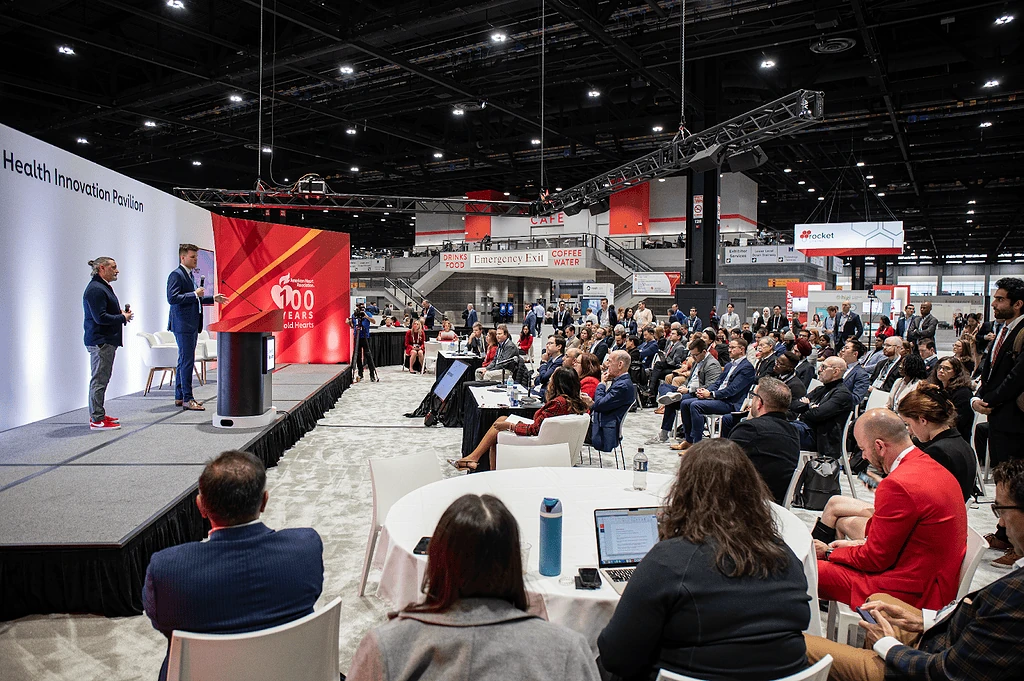 Powerful Medical presenting at the Health Innovation Pavilion during AHA 2024 Scientific Sessions