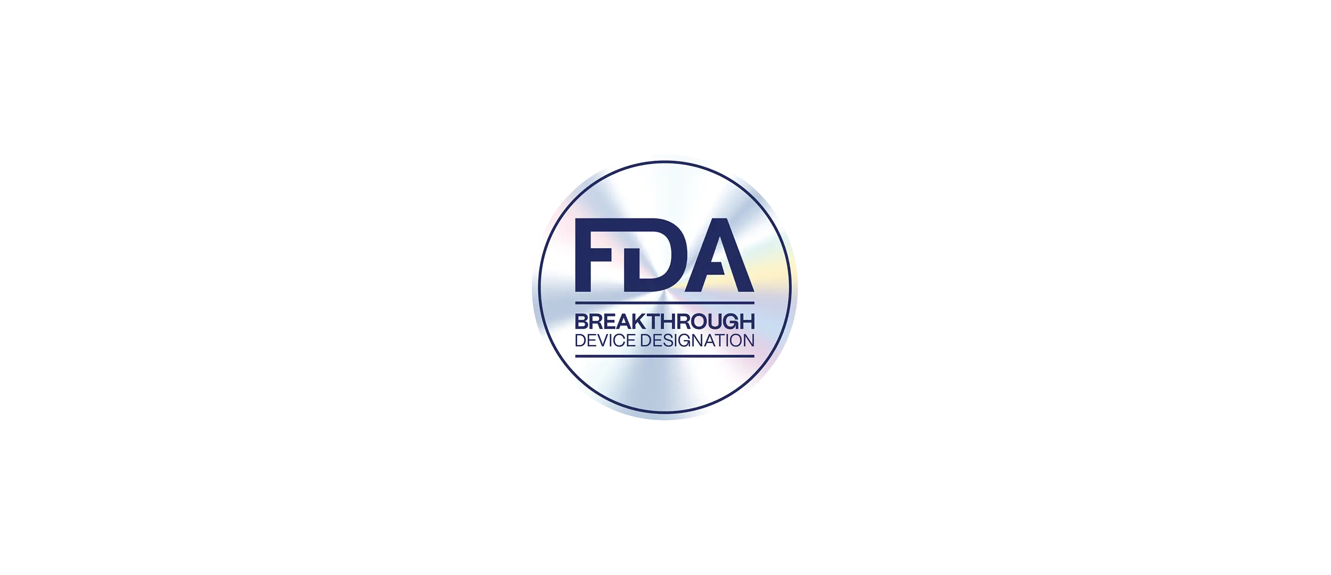 FDA Breakthrough Device Designation silver seal