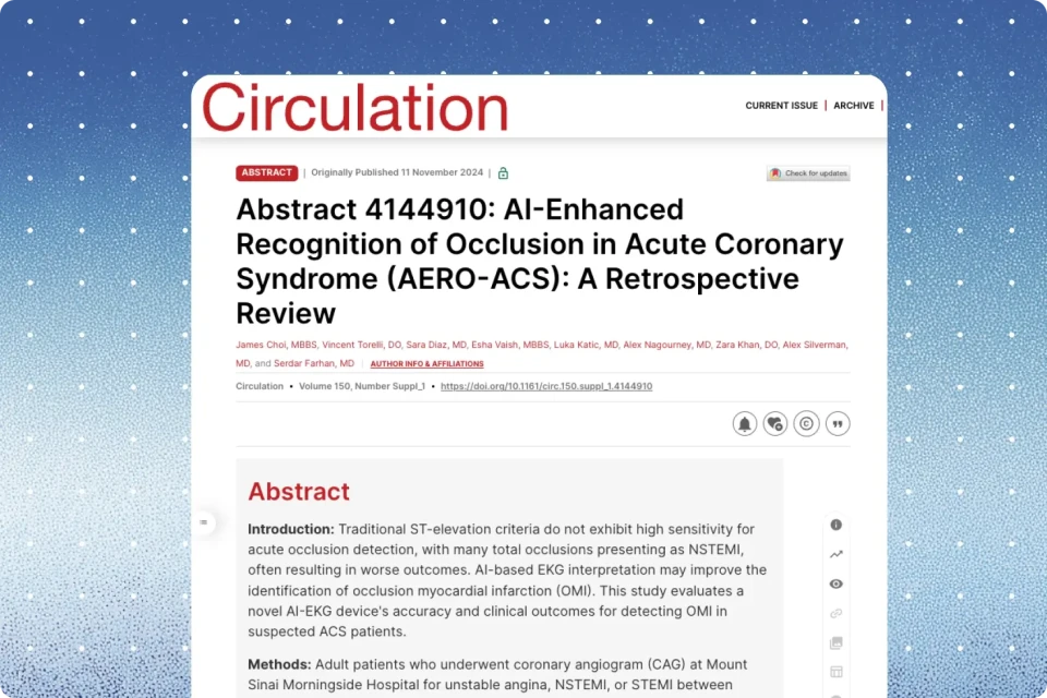 AI-Enhanced Recognition of Occlusion in Acute Coronary Syndrome (AERO-ACS): A Retrospective Review