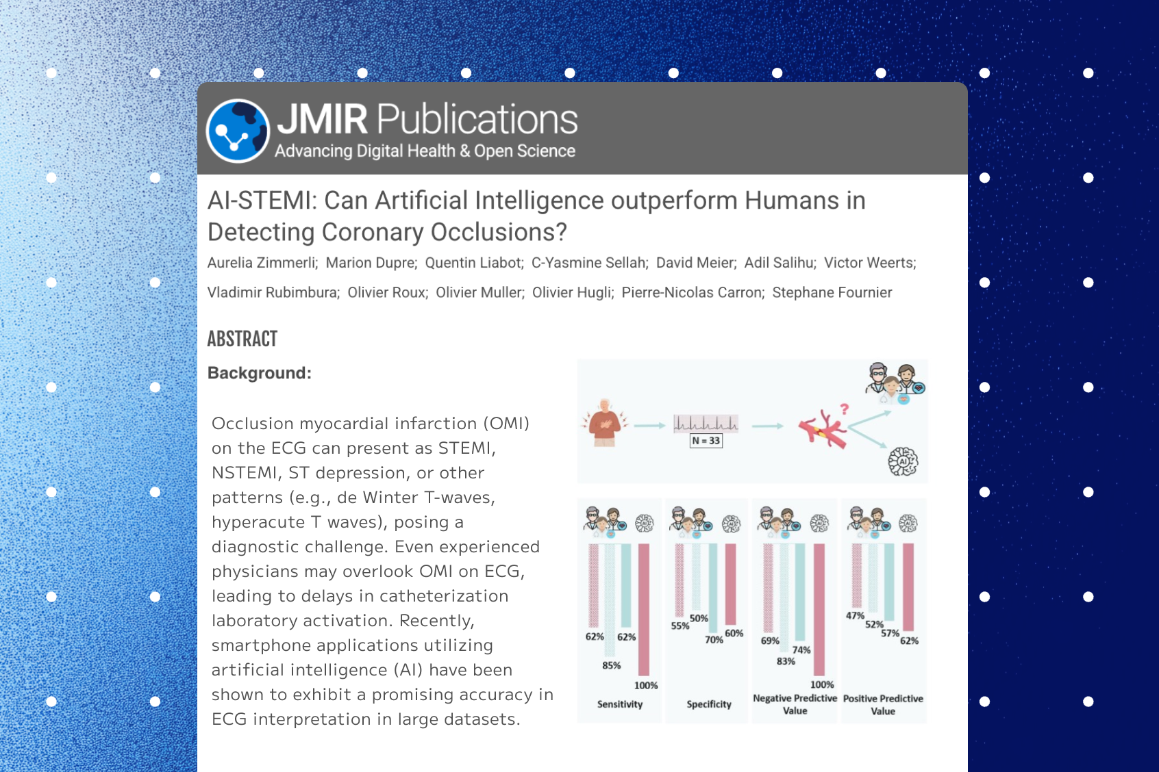 AI-STEMI study cover — JMIR
