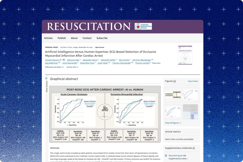 Artificial Intelligence Versus Human Expertise: ECG-Based Detection of Occlusive Myocardial Infarction After Cardiac Arrest