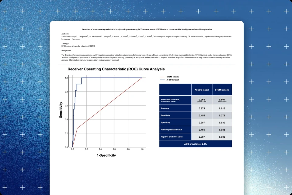 Detection of Acute Coronary Occlusion in Bradycardic Patients Using ECG: Comparison of STEMI Criteria Versus Artificial Intelligence&ndash;Enhanced Interpretation