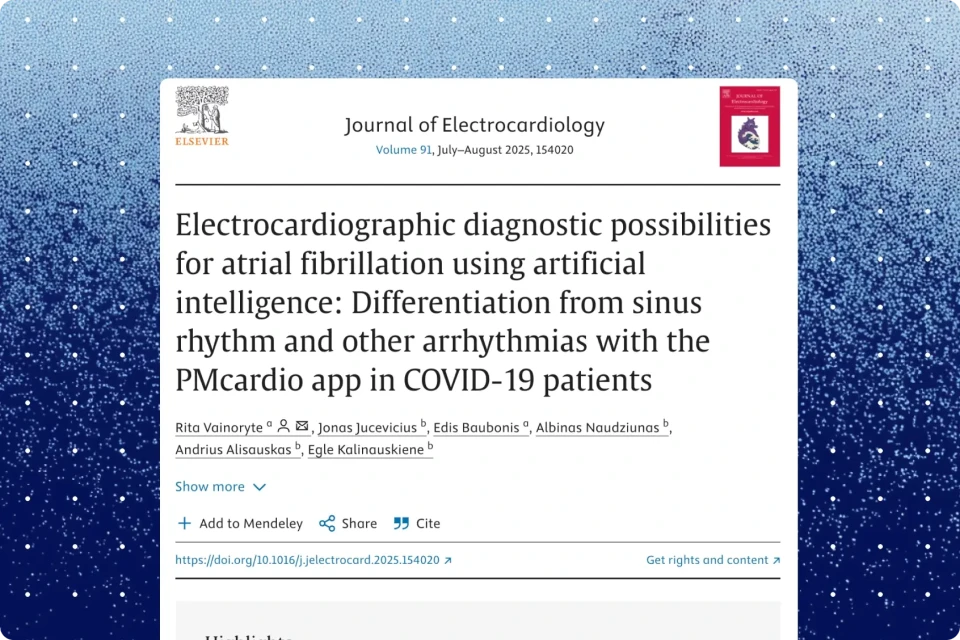 Electrocardiographic Diagnostic Possibilities for Atrial Fibrillation Using Artificial Intelligence: Differentiation from Sinus Rhythm and Other Arrhythmias with the Pmcardio App in Covid-19 Patients