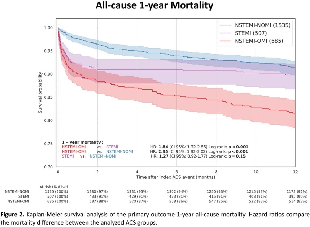 Poor Prognosis of Total Culprit Artery Occlusion in Patients Presenting with NSTEMI