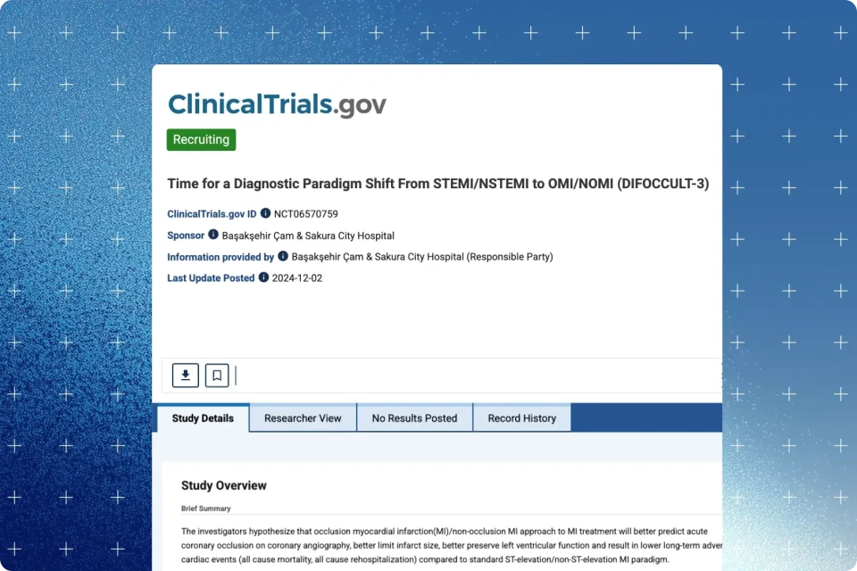 Time for a Diagnostic Paradigm Shift From STEMI/​NSTEMI to OMI/​NOMI (DIFOCCULT-3)