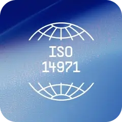 ISO 14971 medical device risk management badge