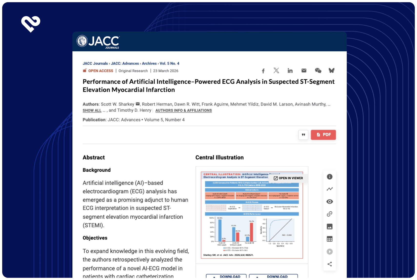 PMcardio STEMI AI ECG Model